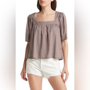 Square Neck Top TREASURE & BOND